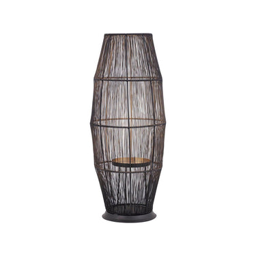 Kerzenhalter - Meilo Black iron von PTMD - Esszett Luxury | Stilvolles Wohnen mit Charakter