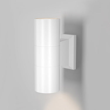 Wandleuchte mit weißem Aluminiumgehäuse und versiegeltem Sicherheitsglas – Bowery | Maytoni - Esszett Luxury | Stilvolles Wohnen mit Charakter