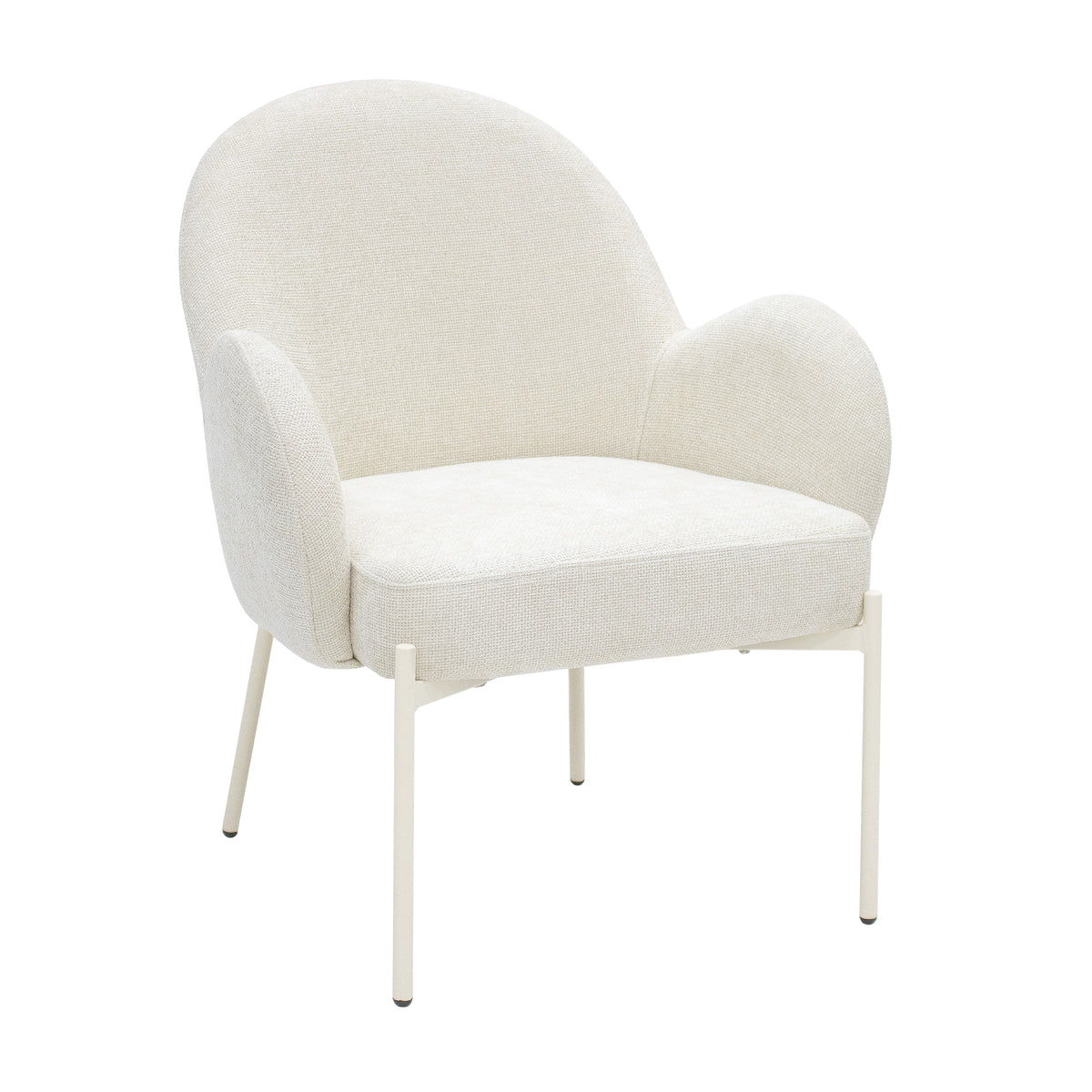 Sessel Strukturstoffbezug & Sandstein - Untergestell – Bronx | Kick Collection - Esszett Luxury | Stilvolles Wohnen mit Charakter