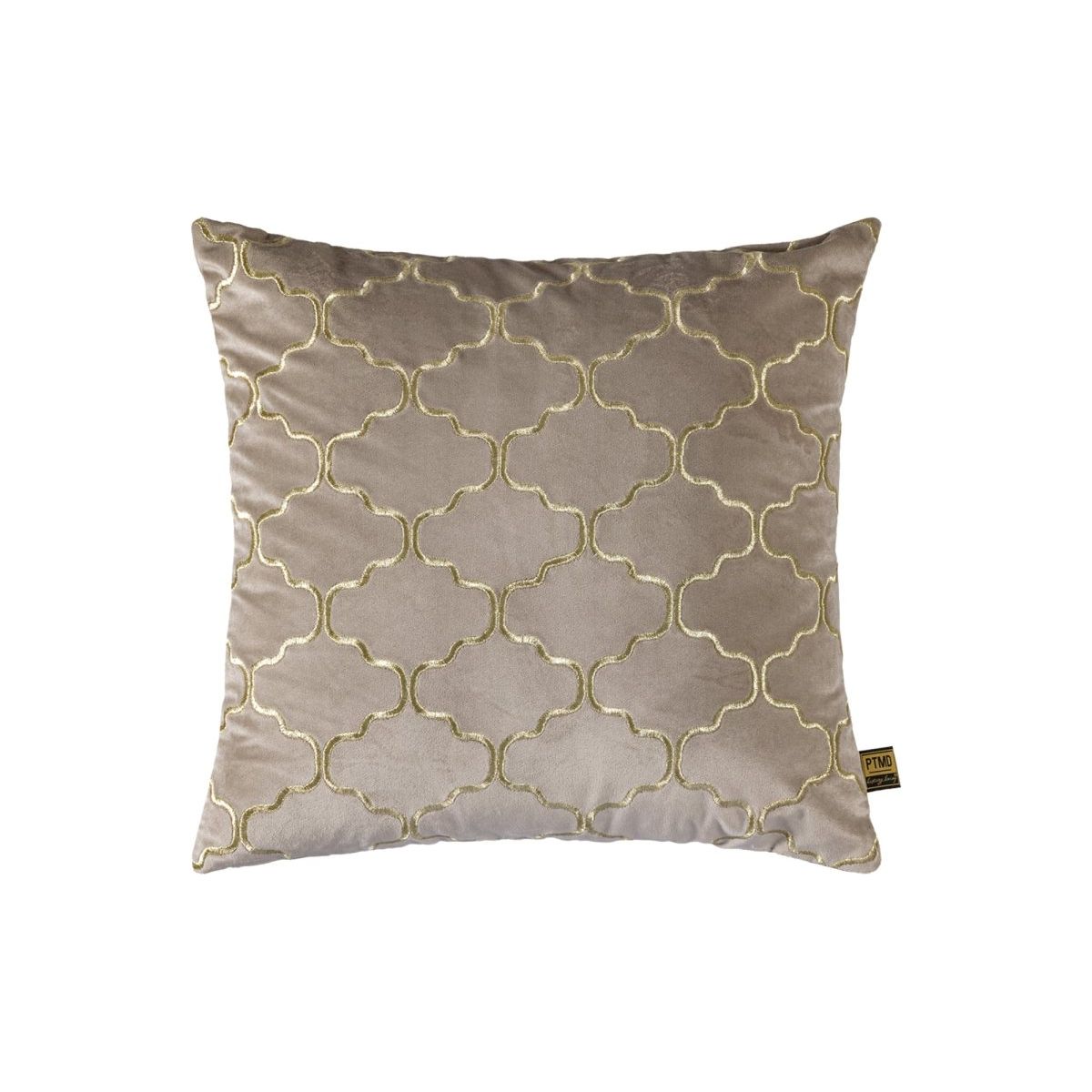 Kissen - Lizze Beige 45.0 x 3.0 x 45.0 cm von PTMD - Esszett Luxury | Stilvolles Wohnen mit Charakter