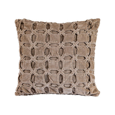 Kissen - Nasim 60.0 x 60.0 x 10.0 cm Beige 1 von PTMD - Esszett Luxury | Stilvolles Wohnen mit Charakter