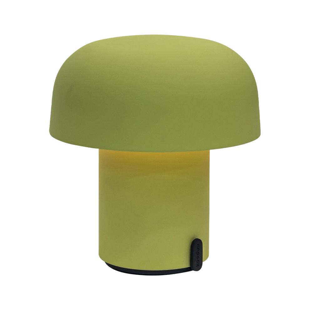 LED-Tischleuchte in Moss mit dimmbarer Beleuchtung, kabellosem Design und wiederaufladbarem Akku – Sensa | Kooduu