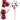 Kunstzweig - Apfel Rot 60.0 x 41.0 x 118.0 cm von PTMD - Esszett Luxury | Stilvolles Wohnen mit Charakter