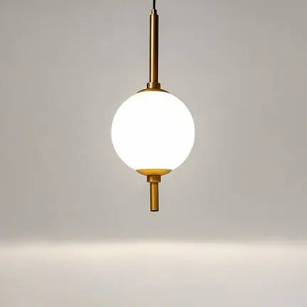 Pendelleuchte – Messing Finish, Metallgehäuse, 7W Leistung, 360° Licht - The Sixth Sense | Maytoni