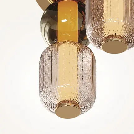 Ceiling light Golden ring design with LED – Drop | Maytoni
