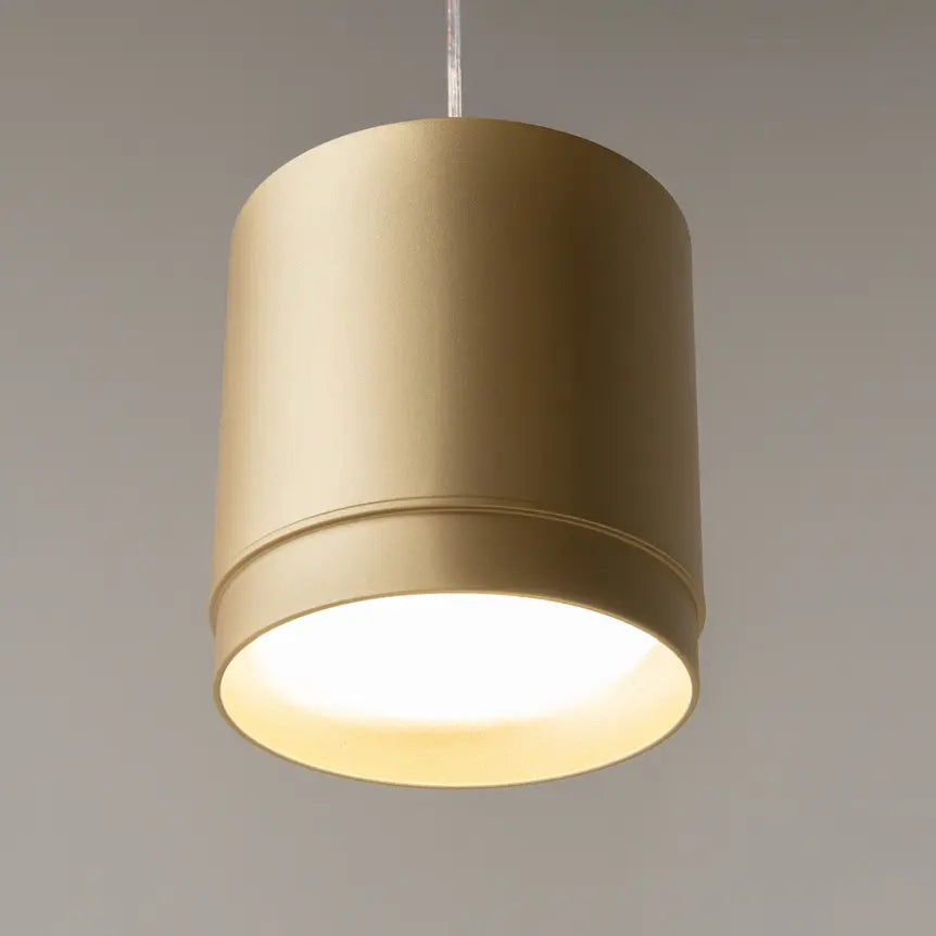 Pendelleuchte – Mattgoldenes Aluminium, 1×GX53 Fassung, 108,5 cm Höhe - Polar | Maytoni