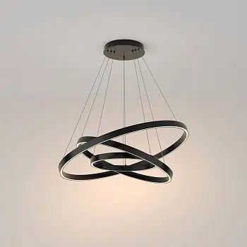 Pendant Light Black Aluminum Finish Height Adjustable & LED 3000 K – Rim | Maytoni