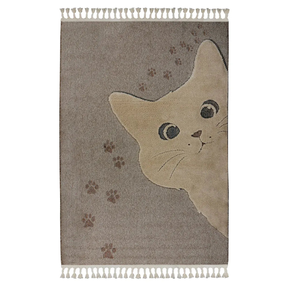 Teppich – Polypropylen Flor, Kindermotiv, Taupe Design, 120 x 170 cm - Modena 421 | Kayoom