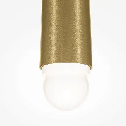 Pendant lamp Compact black-gold housing LED – Cascade | Maytoni