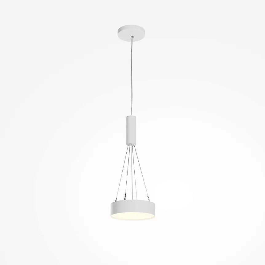 White metal ceiling light with integrated LED and warm white light – Zon | Maytoni
