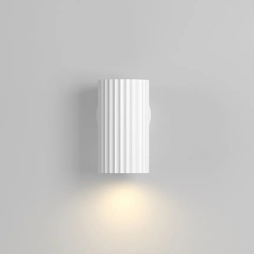 Wandleuchte – Weißes Aluminium, GU10 Fassung, 10 cm Höhe - Calipso | Maytoni
