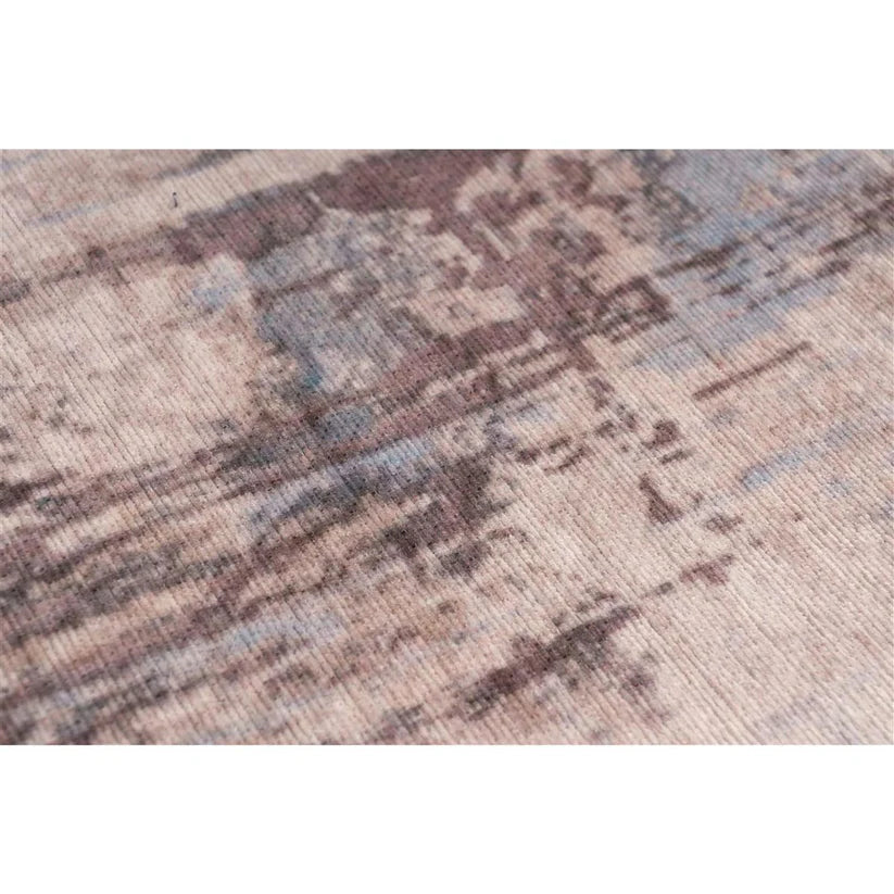 Teppich – Vintage Muster, Abstraktes Design, Distressed Optik, 160 x 230 cm - Person 125 | Kayoom