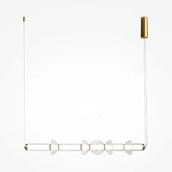 Pendelleuchte – Messingoptik, warmweißes Licht, 137,5 cm Höhe - Cosmo | Maytoni