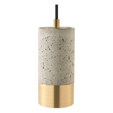 Pendelleuchte Concrete hell 1flg. Kabellänge 1900mm Sockeldurchm. 80mm von Sigor - Esszett Luxury | Stilvolles Wohnen mit Charakter
