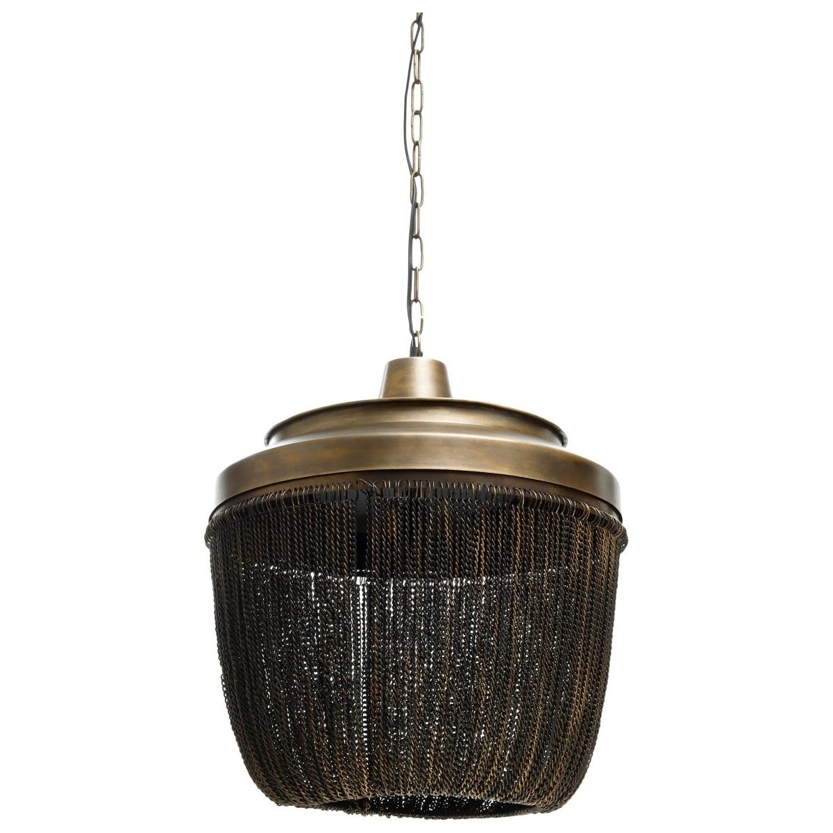 Pendelleuchte - Zelivo gold iron L von PTMD - Esszett Luxury | Stilvolles Wohnen mit Charakter