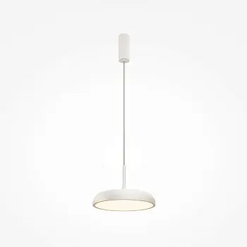 Pendant Light with Matte White Finish & Minimalist Design – Gerhard | Maytoni