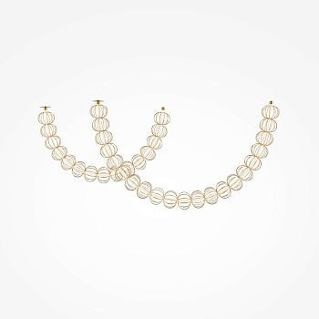 Pendelleuchte Goldenes Finish Kuppelförmiger Schirm & Integrierte LED – Golden Cage | Maytoni - Esszett Luxury | Stilvolles Wohnen mit Charakter