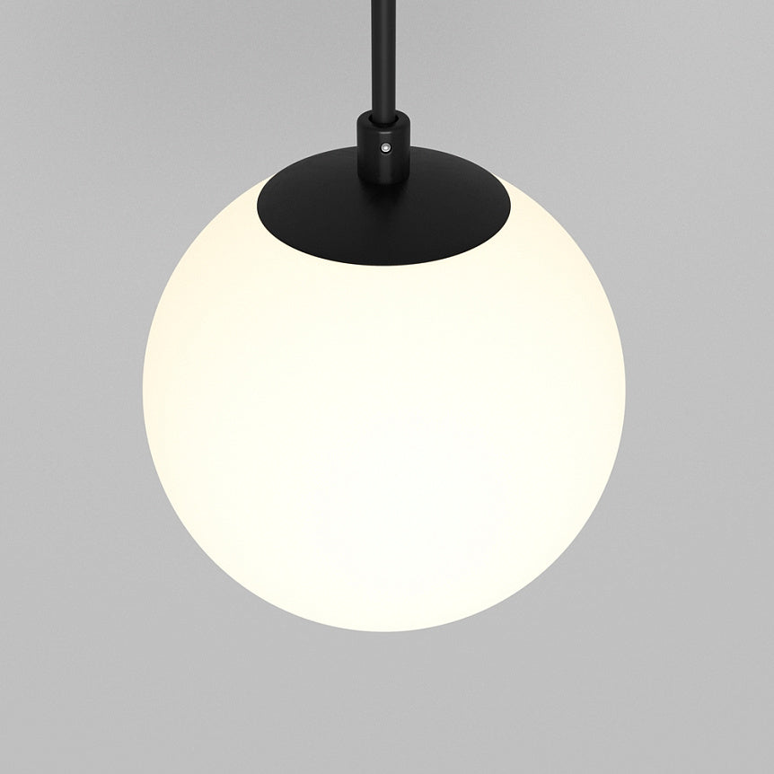 Pendelleuchte – Schwarzes Aluminium, 5 W Leistung, Neutralweiß, Ø10 cm - Luna | Maytoni