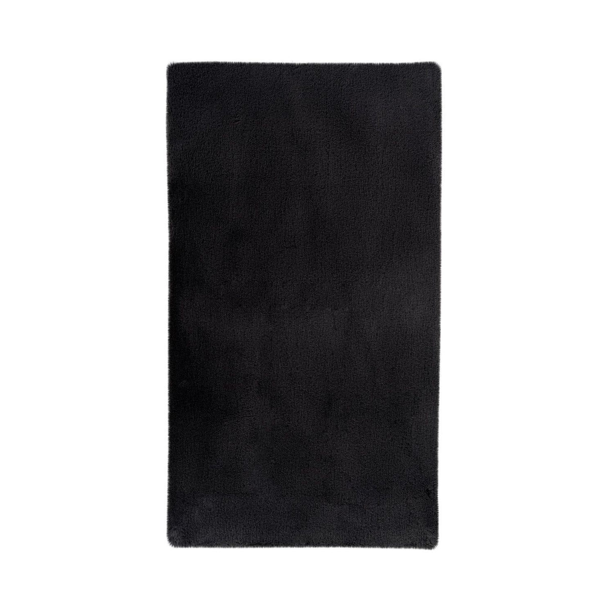 Badematte – Weiches Garn, Flauschige Oberfläche, Dunkelgrauer Farbton, 65 x 100 cm - Rabbit 125 | Kayoom
