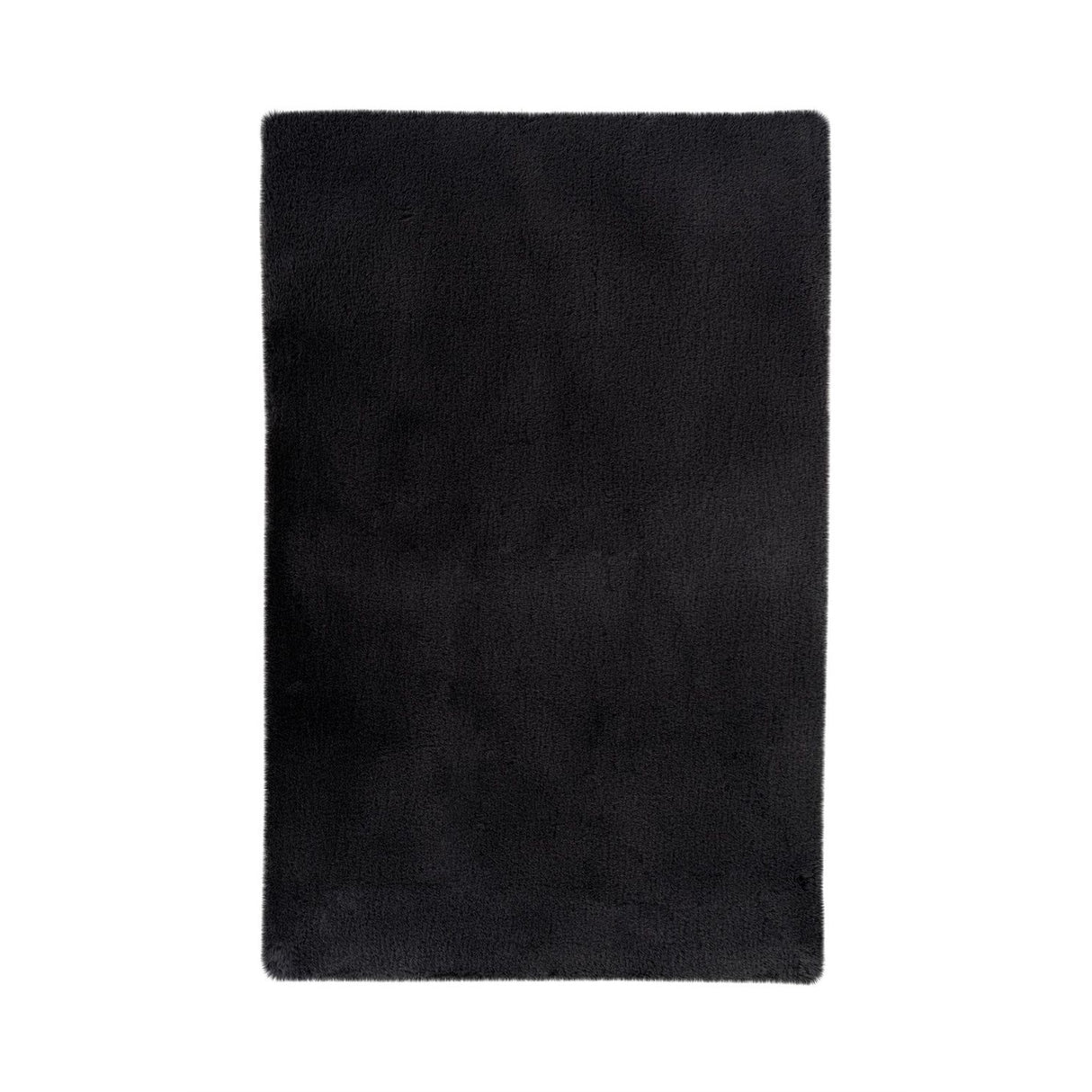 Badematte – Weiches Garn, Flauschige Oberfläche, Dunkelgrauer Farbton, 65 x 100 cm - Rabbit 125 | Kayoom