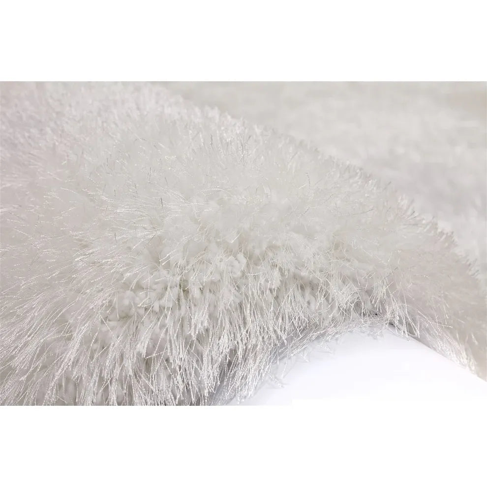 High-pile Hand-woven Two-tone Luminous Rug - Cosy 310 | Kayoom
