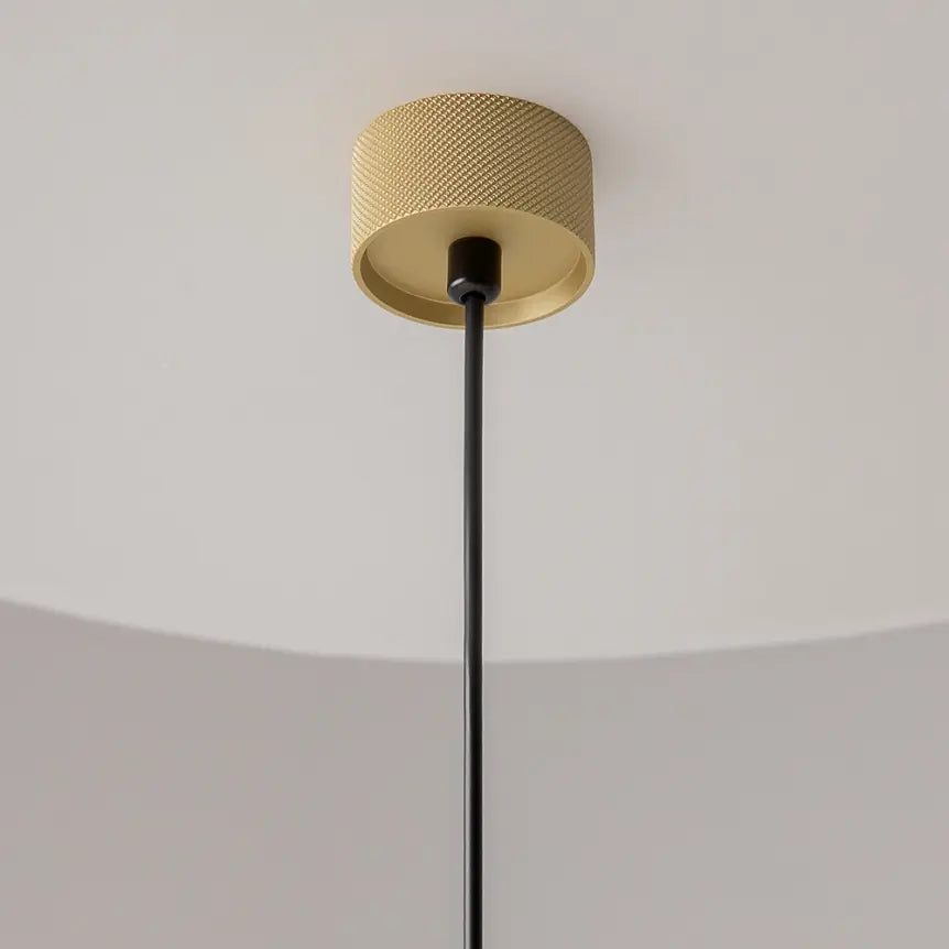 Pendant lamp Matt golden aluminum housing with texture, modern design and GU10 socket – Artisan | Maytoni