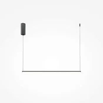 Pendelleuchte – Schwarzes Aluminium, 10 W Leistung, IP20 Schutzart, 80,0 cm Länge - Halo | Maytoni