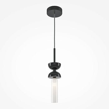 Pendelleuchte Schwarzes Metall Weiße Glaskugeln & Modernes Design – Kyoto | Maytoni - Esszett Luxury | Stilvolles Wohnen mit Charakter