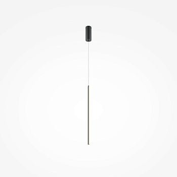 Pendelleuchte Mattschwarzes Finish Röhrenförmiges Design & Integrierte LED – Halo | Maytoni - Esszett Luxury | Stilvolles Wohnen mit Charakter