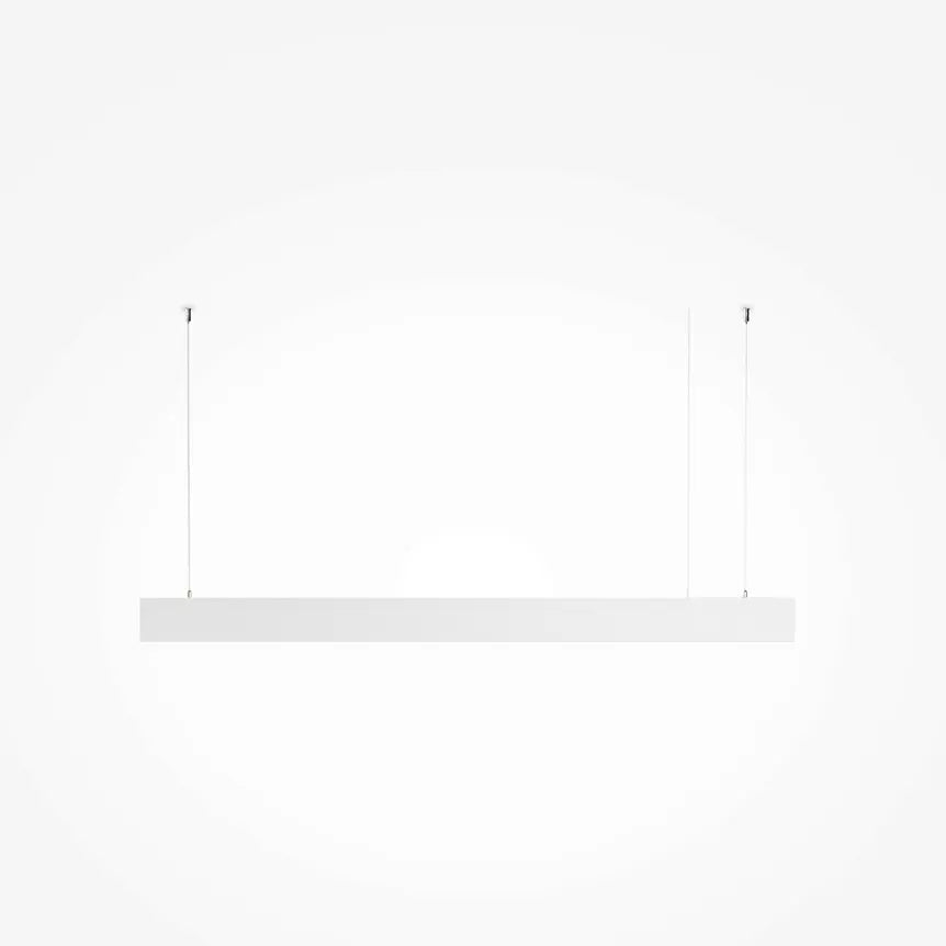 Pendelleuchte – Weißes Aluminium, Einstellbares Weißlicht, 158 cm Höhe - Basis | Maytoni