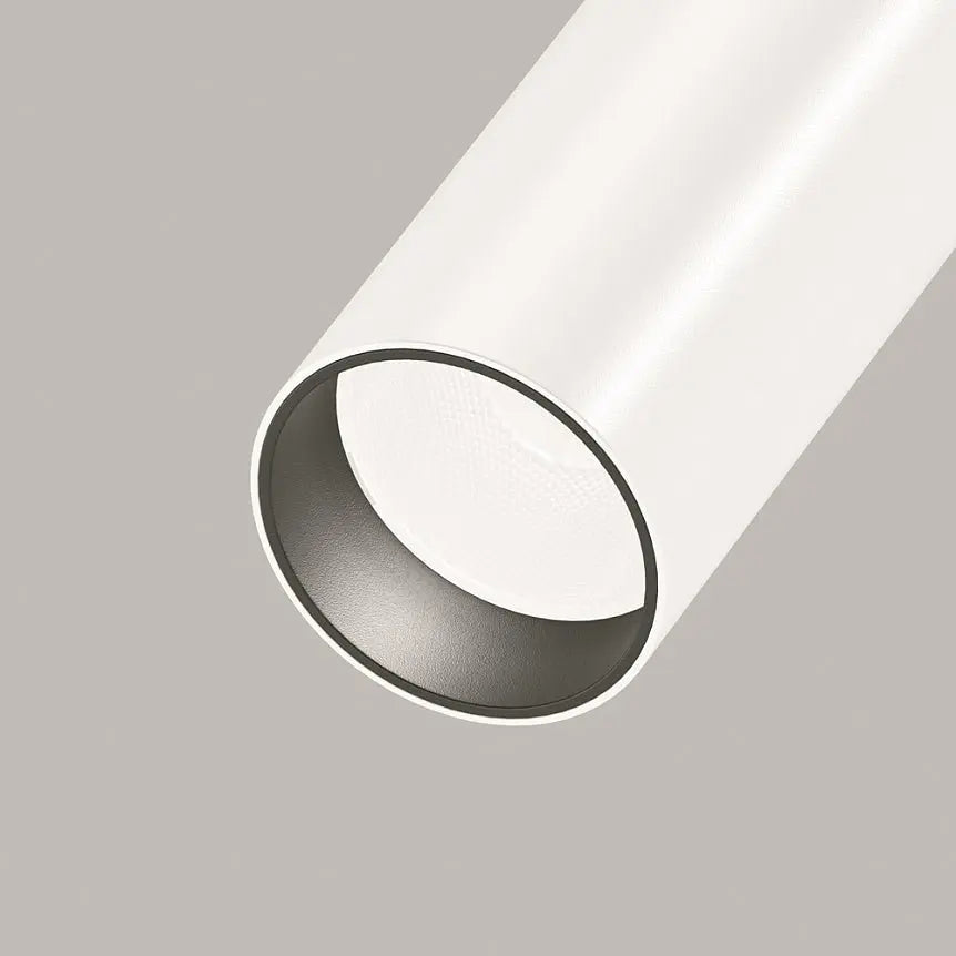 Deckenleuchte – Weißes Aluminium, 12 W LED, Warmweiß, 16 cm Höhe - Focus | Maytoni