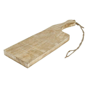 Schneidebrett - Minou Brown natural wooden S (50 x 16 x 2 cm) von PTMD - Esszett Luxury | Stilvolles Wohnen mit Charakter