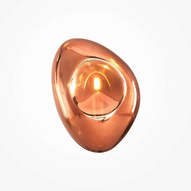 Wandleuchte Kupfer, Metallfuß, Glas, 1× E14 40 W – Mabell | Maytoni - Esszett Luxury | Stilvolles Wohnen mit Charakter