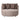 Sessel - Fayen Cord 121.0 x 121.0 x 68.0 cm Taupe mit minkfarbenen Kissen 1 von PTMD - Esszett Luxury | Stilvolles Wohnen mit Charakter