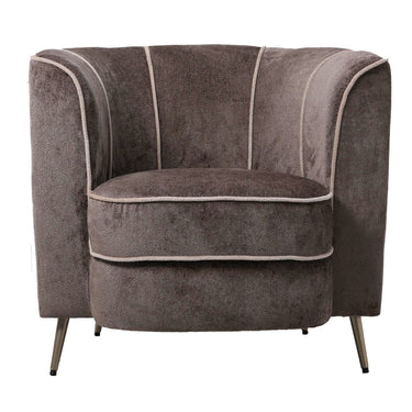 Sessel - John 84.0 x 76.0 x 76.0 cm Grau 1 von PTMD - Esszett Luxury | Stilvolles Wohnen mit Charakter
