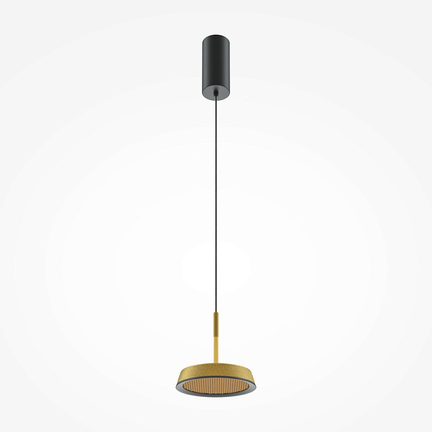 Pendelleuchte – Goldenes Finish, Aluminiumgehäuse, Warmweißes Licht - El | Maytoni