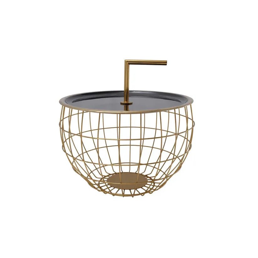Tisch Metallgestell goldfarbene Lackierung handgefertigt – Art Deco 545 | Kayoom - Esszett Luxury | Stilvolles Wohnen mit Charakter