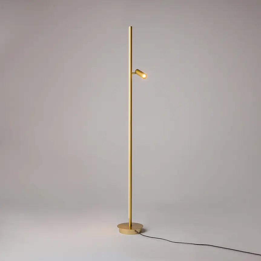 Floor lamp Metal frame Chrome finish & Crystal shade – Thin | Maytoni