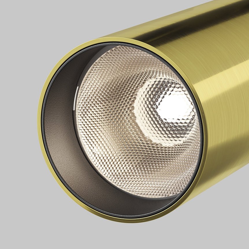 Deckenleuchte Messingfarbene Aluminium - Oberfläche – Focus LED | Maytoni - Esszett Luxury | Stilvolles Wohnen mit Charakter