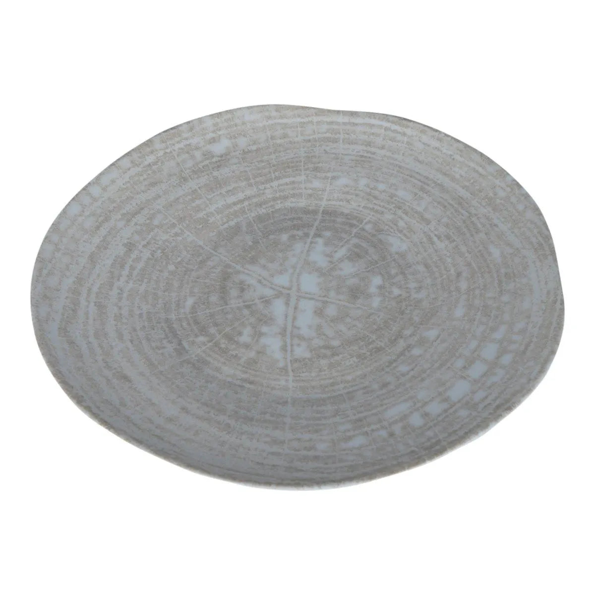 Plate made of porcelain, round design, dishwasher-safe L – Kaylaa | PTMD