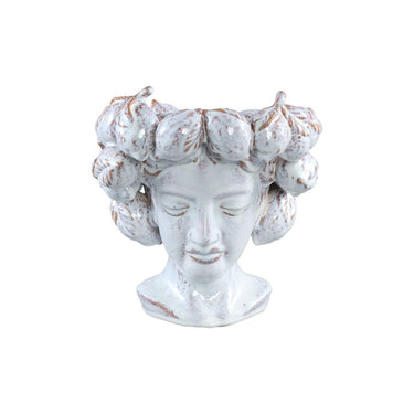 Statue - Alani White 23.5 x 21.5 x 22.0 cm von PTMD - Esszett Luxury | Stilvolles Wohnen mit Charakter