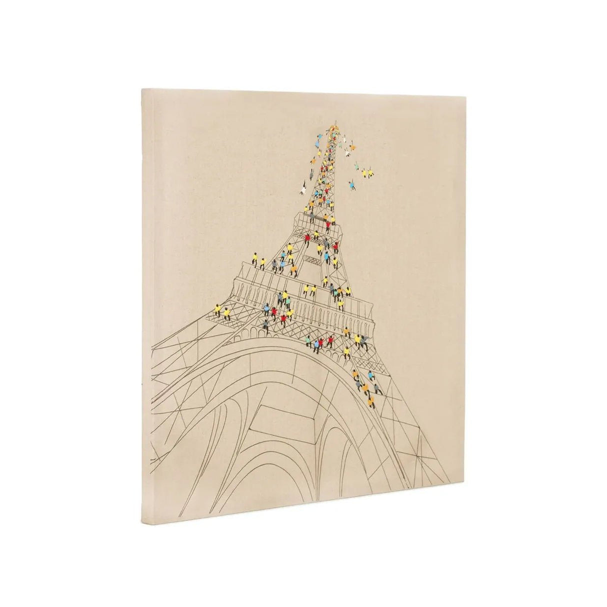 Wanddeko mit Acrylfarbe & Holzkeilrahmen – Trip to Paris | Kayoom - Esszett Luxury | Stilvolles Wohnen mit Charakter