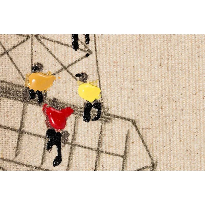 Wanddeko mit Acrylfarbe & Holzkeilrahmen – Trip to Paris | Kayoom - Esszett Luxury | Stilvolles Wohnen mit Charakter