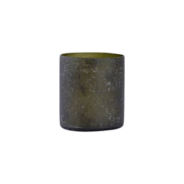 Teelichthalter - Matthy 8.5 x 8.5 x 9.5 cm Grün 1 von PTMD - Esszett Luxury | Stilvolles Wohnen mit Charakter