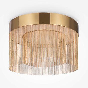 Deckenleuchte Mattgoldenes Finish & Opalglas – Imaginary | Maytoni - Esszett Luxury | Stilvolles Wohnen mit Charakter