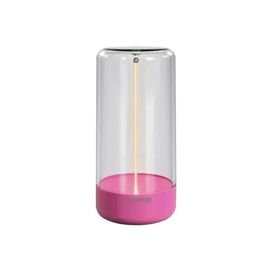 Table lamp with floating filament design magnetic light effect & USB-C charging – PULSE | Sompex
