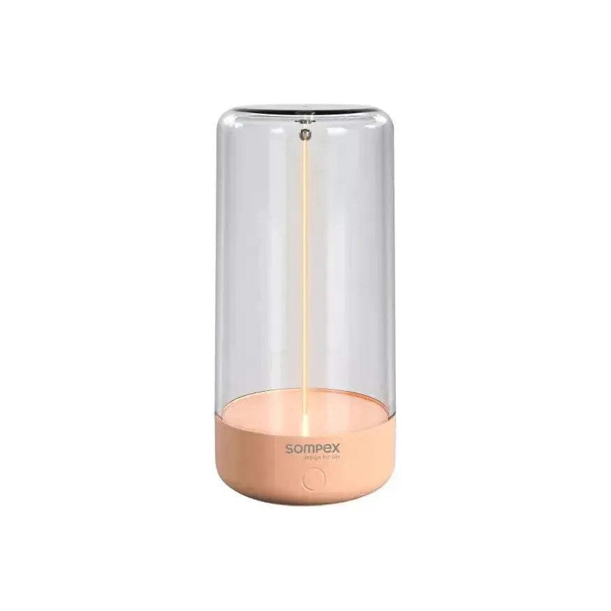 Table lamp with floating filament design magnetic light effect & USB-C charging – PULSE | Sompex