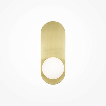 Wandleuchte Mattgoldenes Finish, Modernes Design – Bao | Maytoni - Esszett Luxury | Stilvolles Wohnen mit Charakter