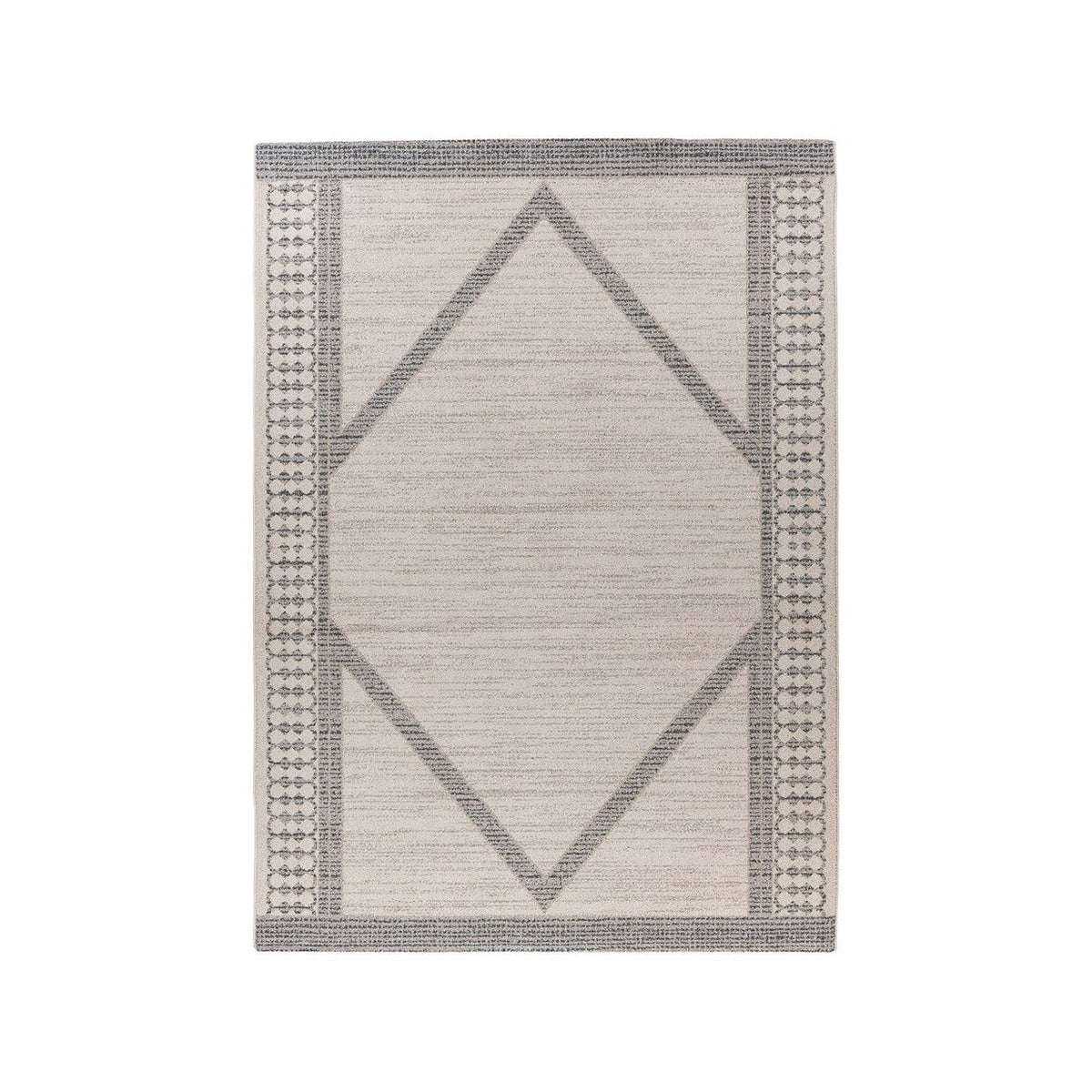 Teppich – Geometric Pattern, Nordic Style, Flat Weave, 160 x 230 cm - Gene 325 | Kayoom