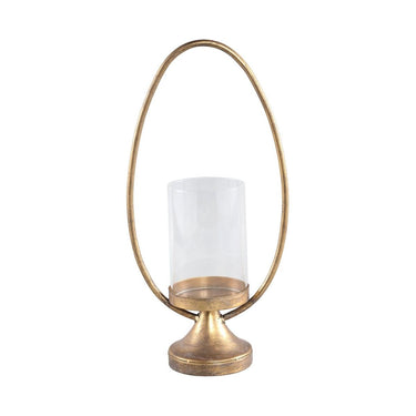 Tynes Gold metal Windlicht von PTMD - Esszett Luxury | Stilvolles Wohnen mit Charakter